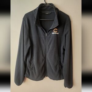 Chicago Bears Fleece Jacket Mens Size Small